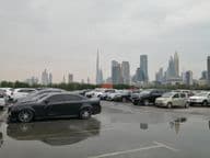 Uma rara e intensa chuva em Dubai