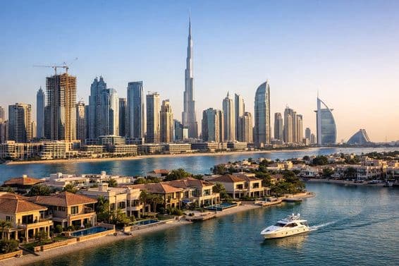 Panorama do mercado imobiliário de Dubai