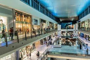 Interior do Dubai Mall