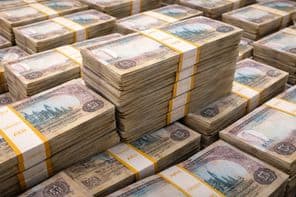 Um bilhão de dirham em dinheiro