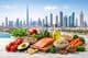 Alimentos saudáveis em Dubai
