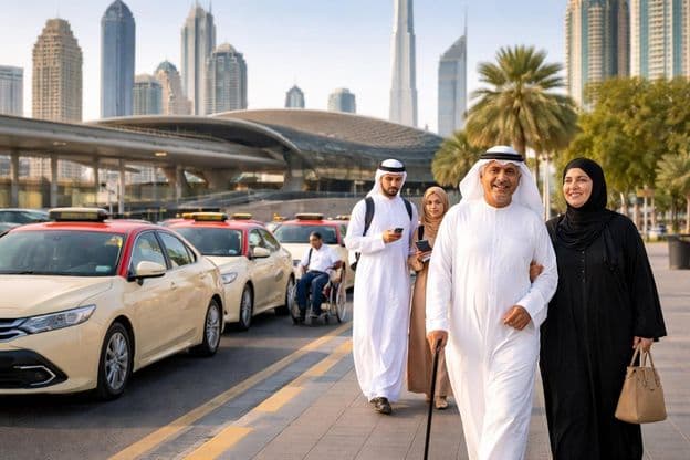 Transporte com desconto para residentes de Dubai