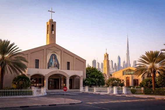 Fechamento temporário de igrejas em Dubai