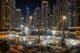 Ruído noturno em Dubai