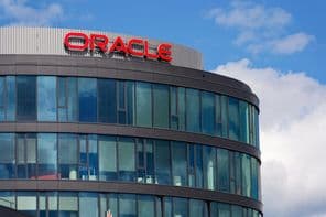 O logotipo da empresa Oracle