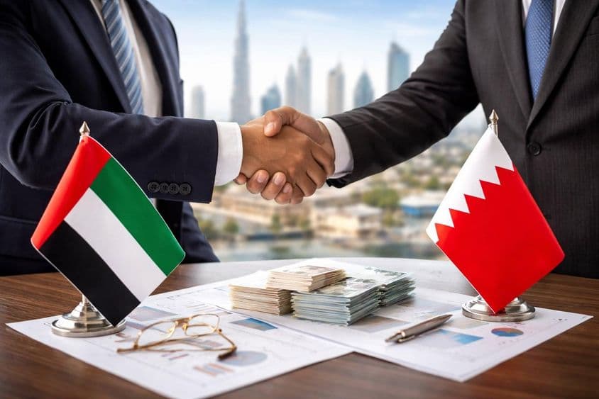 Acordo de swap de moeda com aperto de mãos