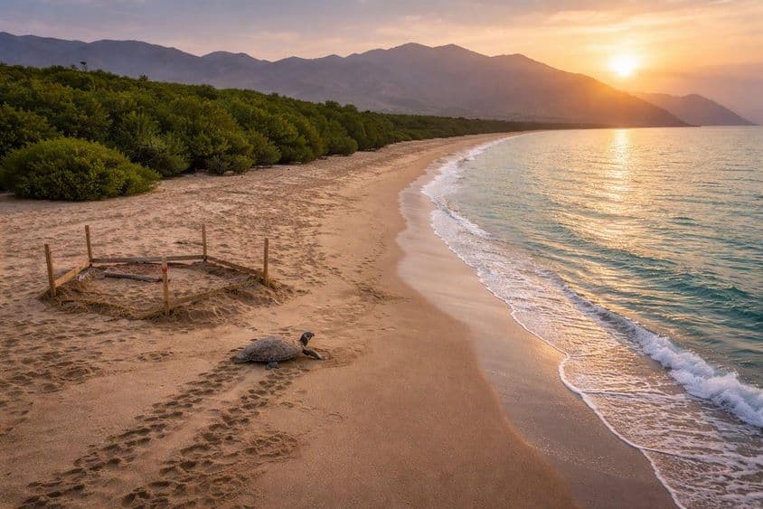 Tesouro Preservado da Praia de Kalba