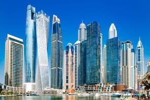arranha-céus em Dubai Marina