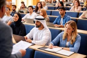 Vida universitária em Dubai