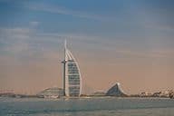 O hotel Burj Al Arab na moderna Dubai