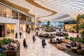 Experiência de compras no aeroporto