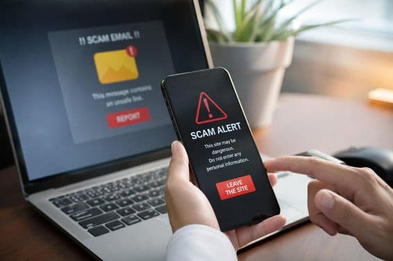 Alerta de fraude online