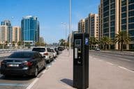 Sistema de estacionamento em Abu Dhabi