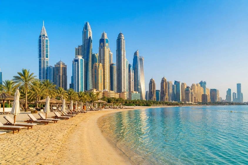 Trabalho e relaxamento em Dubai