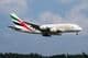 Avião de passageiros da Emirates Airlines
