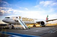 Avião da Emirates