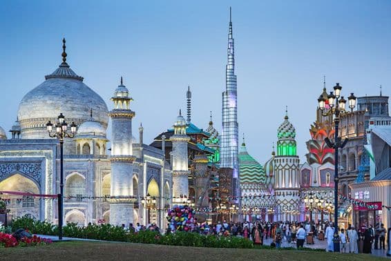 Global Village visto de lado