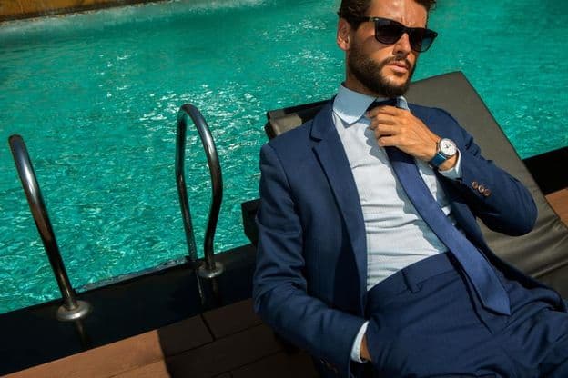 Um jovem e bem-sucedido empresário