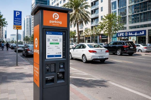 sistema inteligente de estacionamento em Dubai