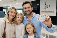Família em Dubai com Visto Dourado