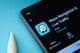 App Waze em um celular