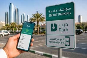 Estacionamento inteligente na cidade de Abu Dhabi