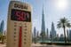 Calor em Dubai a cinquenta graus
